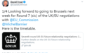 英国谈判代表：英欧预计9月可达成“脱欧”协议