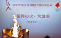 东京奥运会圣火传递，暂停