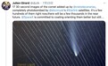 SpaceX的Starlink遭天文学家抱怨：毁了彗星照片