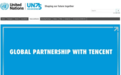 联合国宣布腾讯作为其合作伙伴将共同主办全球在线会议