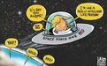 美国为独霸太空不择手段，居然威胁切断中俄卫星信号