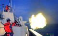 潮州舰、泉州舰海上编队实战化训练 海空联合出击场面壮观