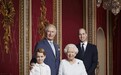 四世同堂，英国王室新年晒女王与三代继承人合影