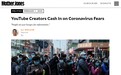 部分YouTube视频作者大发“新冠病毒财”