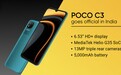POCO C3发布：5000mAh电池是该品牌最便宜的手机