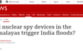 印度洪灾是美国核监控装置所致？BBC惊爆一个“美国监视中国”故事
