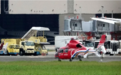 台媒：台“空勤总队”直升机降落台北松山机场时受损，机场暂时关闭