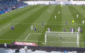 GIF：错失满分破门，阿森西奥小角度任意球击中横梁弹出