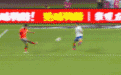 GIF-戴伟俊梅开二度，深圳队2-2山东泰山