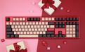 Ducky X TTC | 吉利鸭zero9108蔷薇主题键盘搭载TTC爱心轴全球首发！