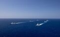 海军第38批、第39批护航编队在亚丁湾分航