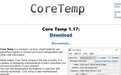 CPU测温软件Core Temp发布1.17更新：支持最新的英特尔与AMD处理器