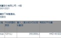 Mitsubishi UFJ Financial减持福耀玻璃(03606)35万股，每股作价约48.82港元
