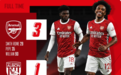 英超-阿森纳3-1西布朗，送对手提前3轮降级