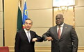 刚果（金）总统齐塞克迪会见王毅