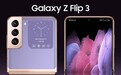 三星Galaxy Z Flip 3渲染图曝光！铰链升级、副屏更大了