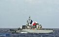 法国海军护卫舰在中国东海进行巡逻