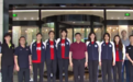女排合影引热议！袁心玥和李盈莹又长高了，小苹果令朱婷尴尬