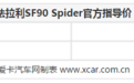 法拉利SF90 Spider上市，售499.80万元