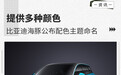 提供多种颜色 比亚迪海豚公布配色主题命名