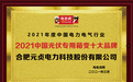 品牌荣誉！祝贺合肥元贞电力荣膺2021年度“中国光伏专用箱变十大品牌”
