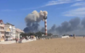 俄海军重要机场发生爆炸 英媒：1分钟听到12次巨响