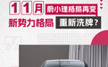 11月蔚小理格局再变 新势力格局重新洗牌？