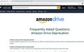 亚马逊云存储服务Amazon Drive明年正式关停