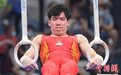 2022年全国体操锦标赛男子吊环决赛在浙江杭州举行