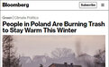 波兰居民开始烧垃圾取暖 木柴一跃成为“新黄金”