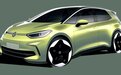【e汽车】新款大众ID.3设计草图曝光