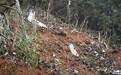 MU5735坠机事故核心区，山林中散落着飞机部分残骸