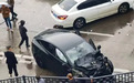 特斯拉Model Y又撞了，加速闯红灯连续追尾，这次到底怪谁？