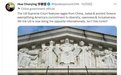 华春莹特别提到的美国最高法院门楣为何刻有孔子像？