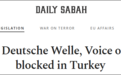 土耳其封禁“美国之音”和“德国之声”
