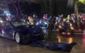 一特斯拉Model S失控先撞车后撞墙 71岁司机称是车辆故障