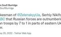 俄乌在乌东兵力比为7：1？泽连斯基“70万大军”说法被质疑
