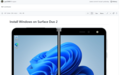 Surface Duo 2已支持刷机安装Win11 ARM系统