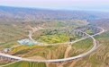 青海首座公路螺旋曲线桥实现合龙
