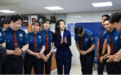 韩总统夫人与警察开展座谈会，被网民讽刺“以为她是韩国总统”