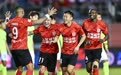足球——中超：长春亚泰胜深圳