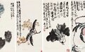 吴昌硕：花果四屏