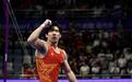 中国队卫冕亚运会体操男团冠军，“双杠王”邹敬园又有出色发挥