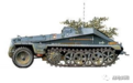 【图说武器】小块头也有大作用——Sd.kfz.252/253系列半履带装甲车简介