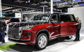 【e汽车】一汽红旗大型SUV LS7全新红黑配色实车亮相