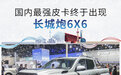 国内最强皮卡终于出现 长城炮6X6