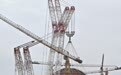 海南昌江核电基地“华龙一号”4号机组内穹顶吊装就位