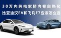 30万内纯电家轿内卷白热化，比亚迪汉EV和飞凡F7应该怎么选？
