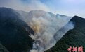 广西兴安突发山火 500余人投入救援