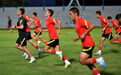 足球——U17亚洲杯：中国男足赛前备战